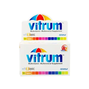 Vitrum Tablet: Multivitamin supplement.