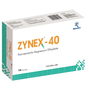 Information about Zynex Capsule 40mg