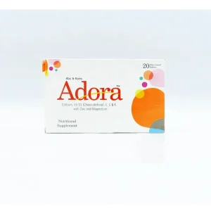 Adora Tablet - Calcium supplement for bone health and nutrition.
