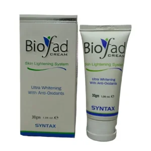 Biofad Cream is a skin-whitening product for all skin types.