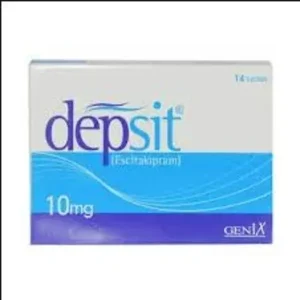Depsit Tablet 10mg: Escitalopram for Depression and Anxiety.