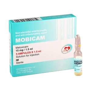 Mobicam injection DT is a pain-relieving medicine for osteoarthritis and rheumatoid arthritis.