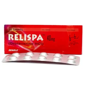 Relispa 40mg Tablet: Relief for period pain and cramps.