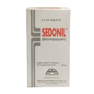Blister pack of Sedonil Tablet 3mg