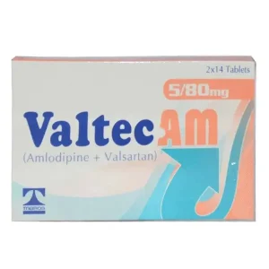 Valtec Tablet 80mg - Medication for Hypertension and Heart Conditions.