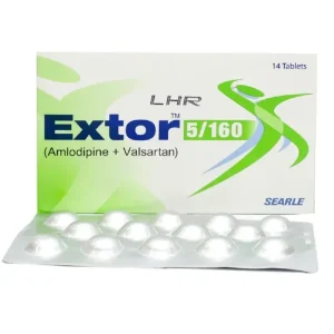 Extor 5/160mg cardiovascular medication tablets