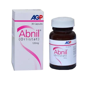 Abnil capsule 120mg, a red and white capsule-shaped medication