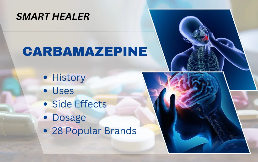 Carbamazepine, History, Uses, Side Effects, Dosage, and 28 Popular brands in Pakistan