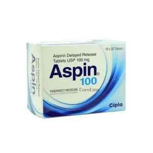 Aspin Tablet is an antiplatelet medication that contains aspirin (acetylsalicylic acid). It is used to prevent blood clot formation, which can help reduce the risk of heart attacks and strokes.