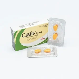 Blister pack of Cialis 20mg tablets