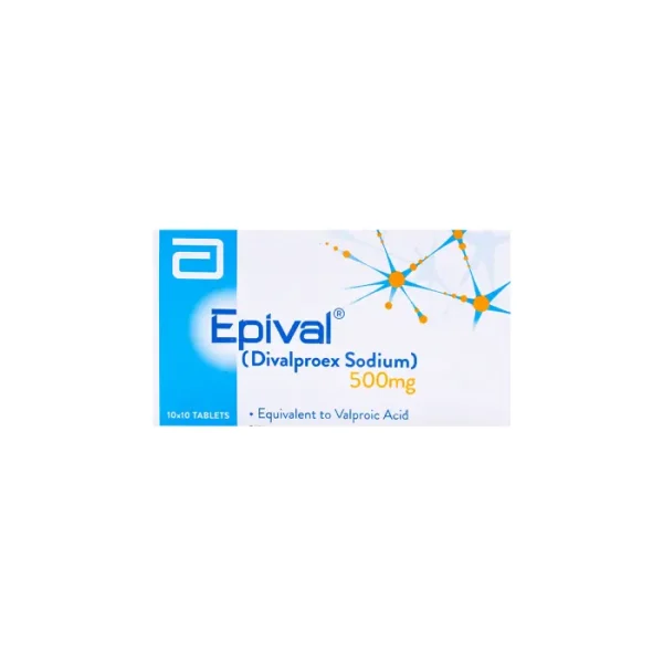 Epival-CR tablets in a blister pack.