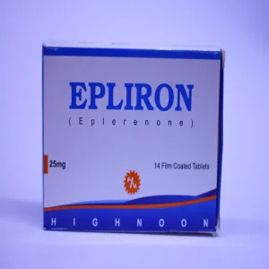 Blister pack of Epliron 25mg tablets
