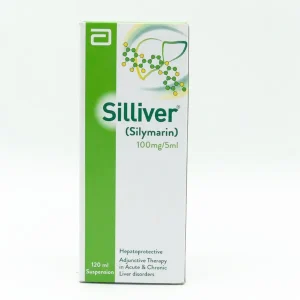 Silliver 100mg Syrup 120ml bottle for liver health