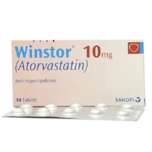 Winstor 10mg Tablet, a cholesterol-lowering medication